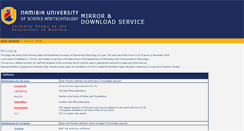 Desktop Screenshot of download.polytechnic.edu.na